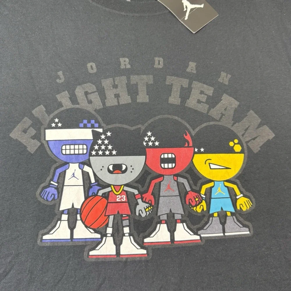 JORDAN Flight Team Rare Graphic 2012 Mens S/S T Shirt Size 2XL NWT